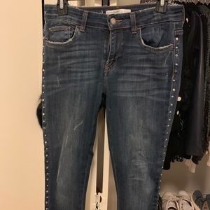 Embellished jeans - ZARA